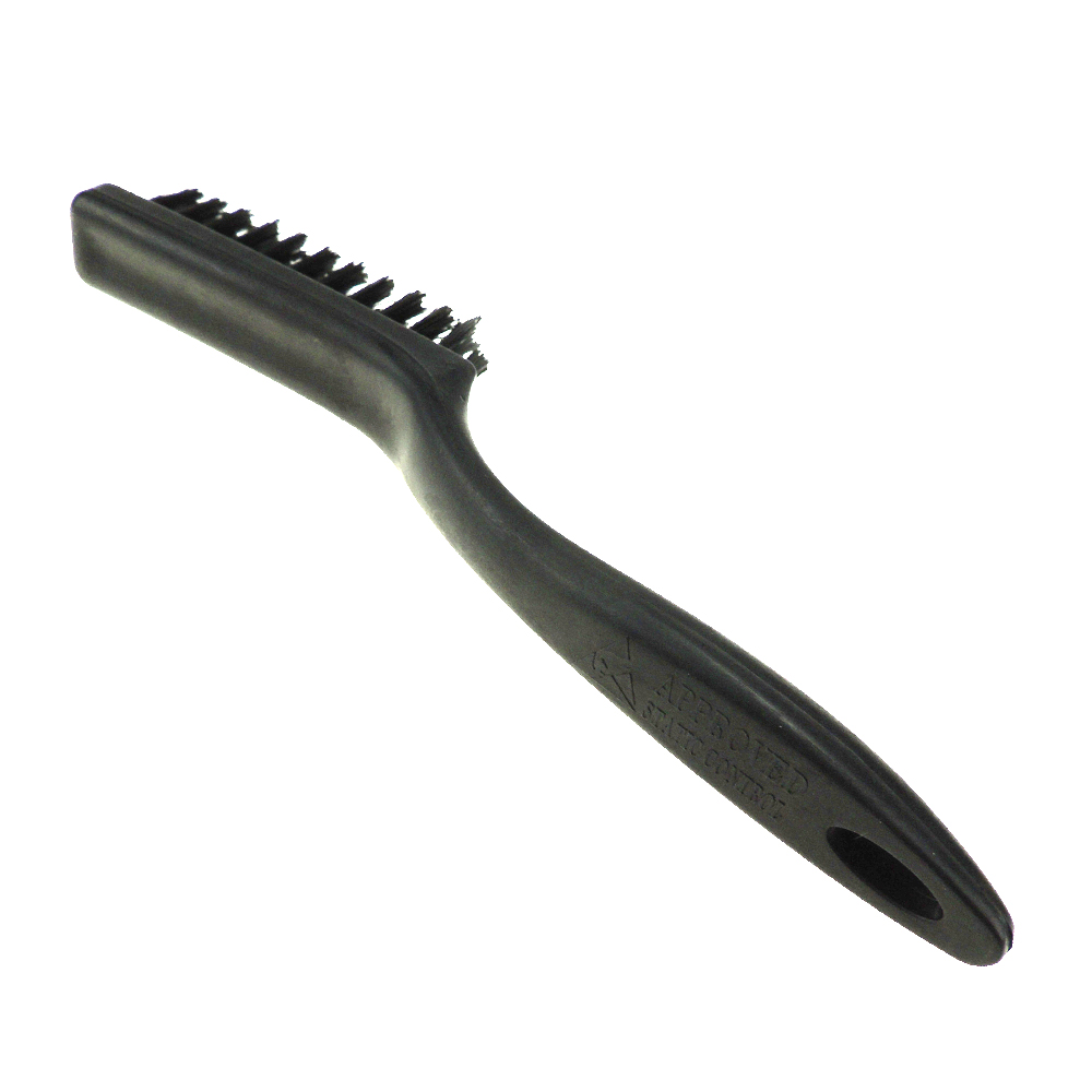 ESD Tooth Brush Handle Head 135 x 48 mm ESD Brushes Antistatic ESD Precision Hand Tools - 580-EP1711